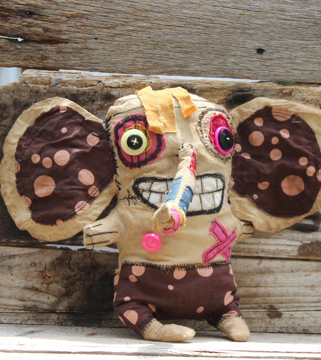 Algonquin, a very odd elephant.