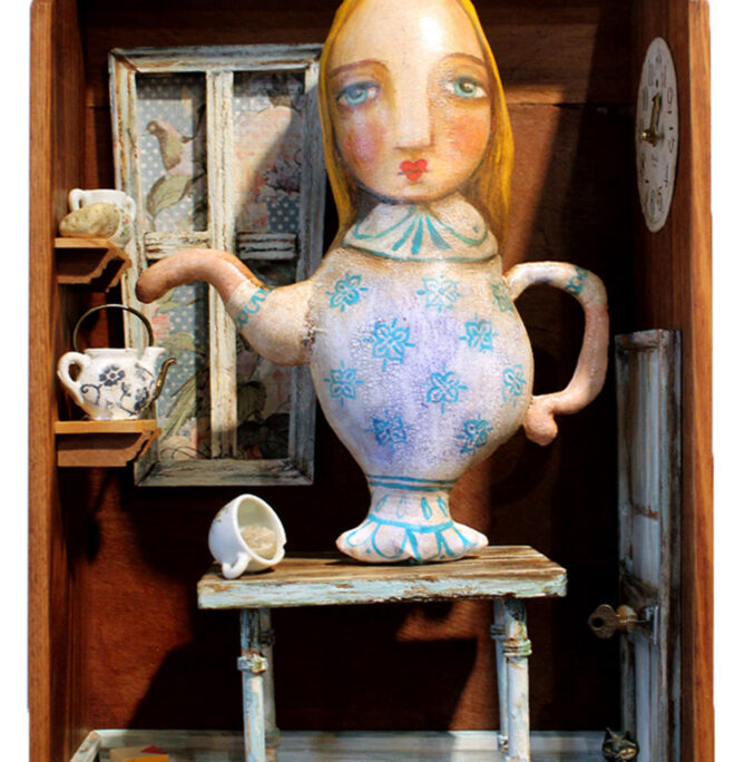 Shall I Pour | Original Art by Grace Garton
