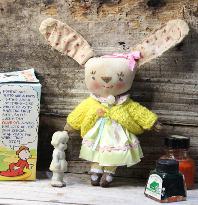 Lettice, Calico Bunny