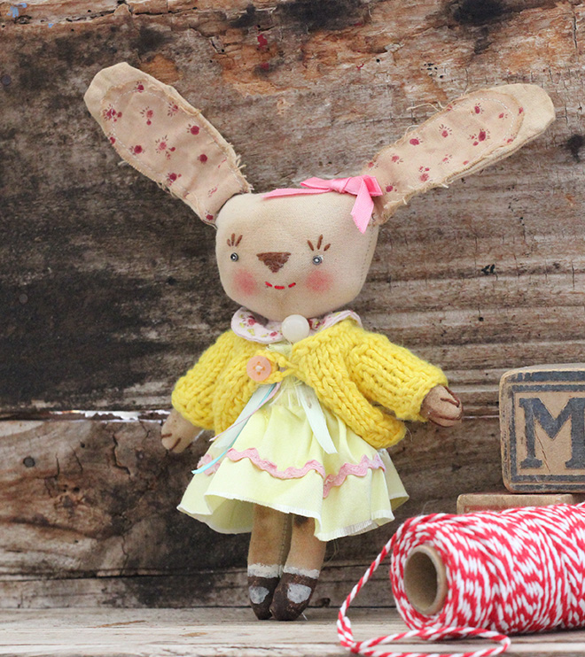 Lettice, Calico Bunny