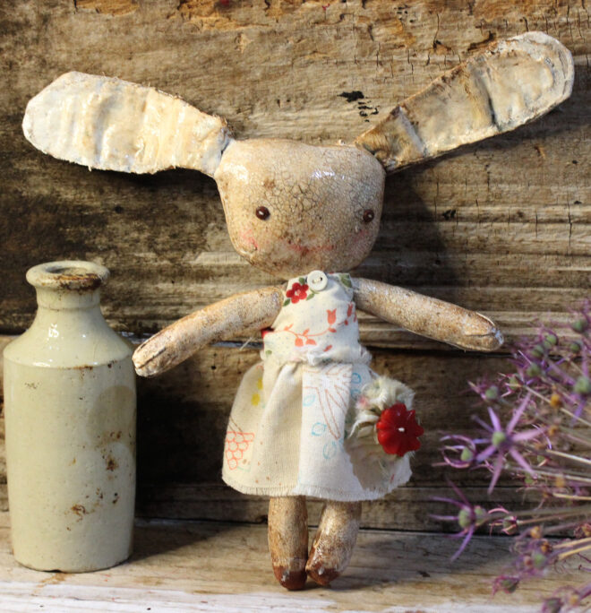 Winter, Calico Bunny