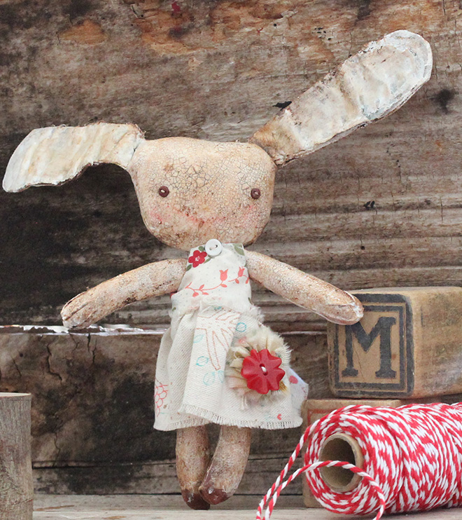 Winter, Calico Bunny