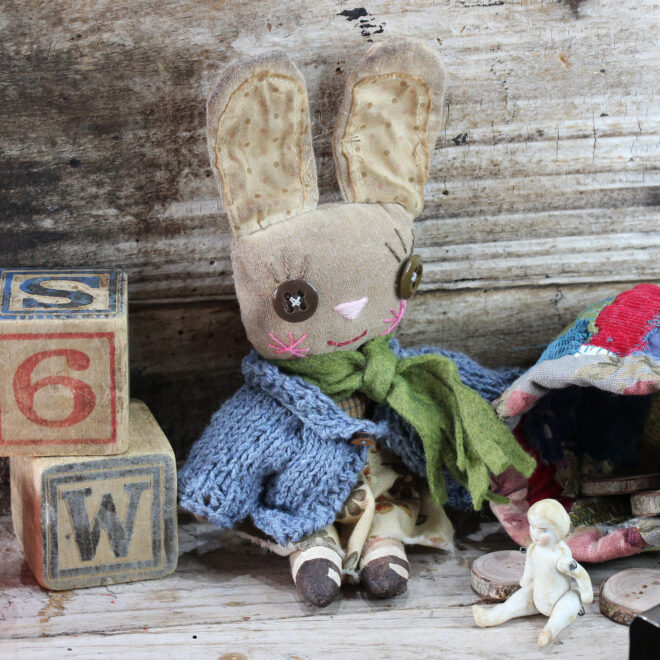 Tasmanian Art Doll | Bee Rabbit - Image 2
