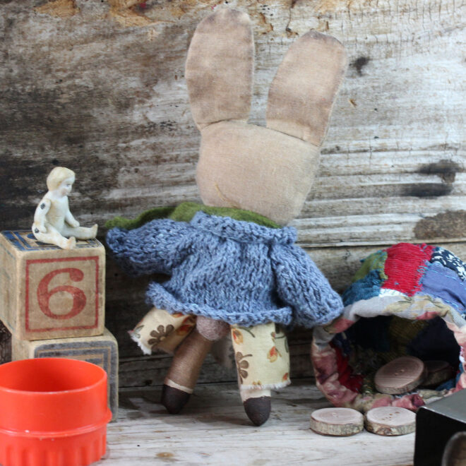 Tasmanian Art Doll | Bee Rabbit - Image 4