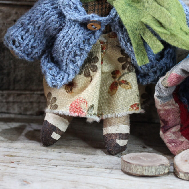Tasmanian Art Doll | Bee Rabbit - Image 5