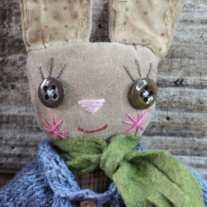 Tasmanian Art Doll | Bee Rabbit - Image 6