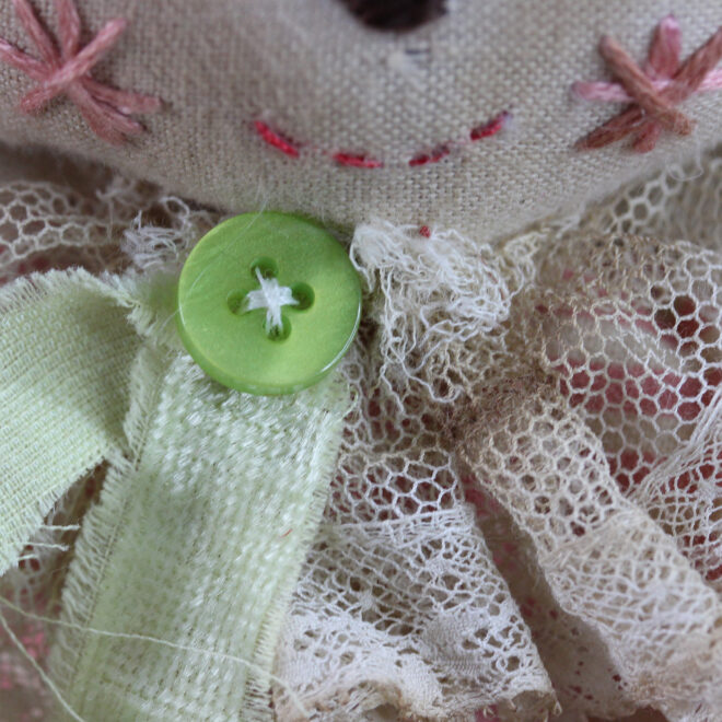 Tasmanian Art Doll | Monty Rabbit - Image 3