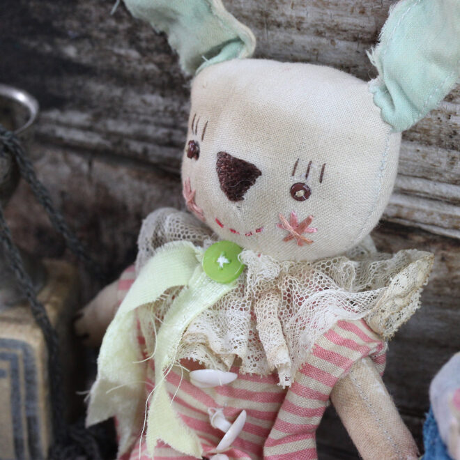 Tasmanian Art Doll | Monty Rabbit - Image 4