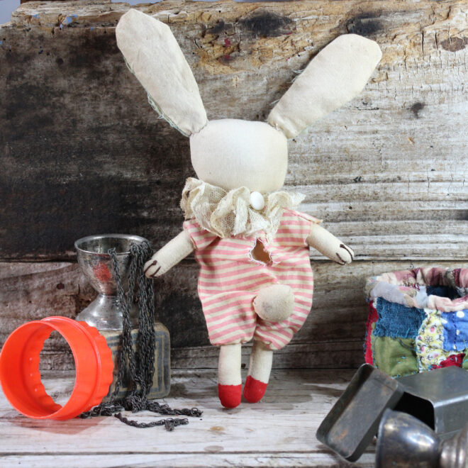 Tasmanian Art Doll | Monty Rabbit - Image 5
