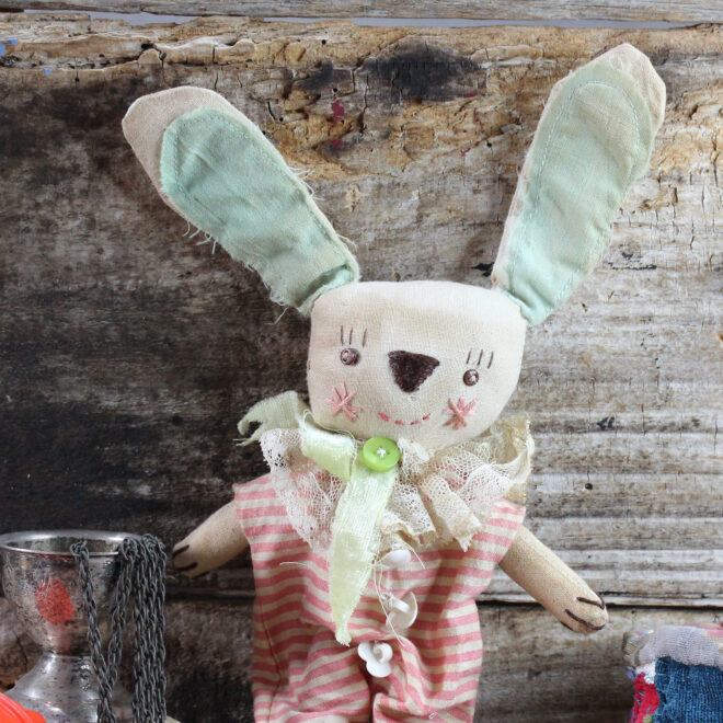 Tasmanian Art Doll | Monty Rabbit - Image 7