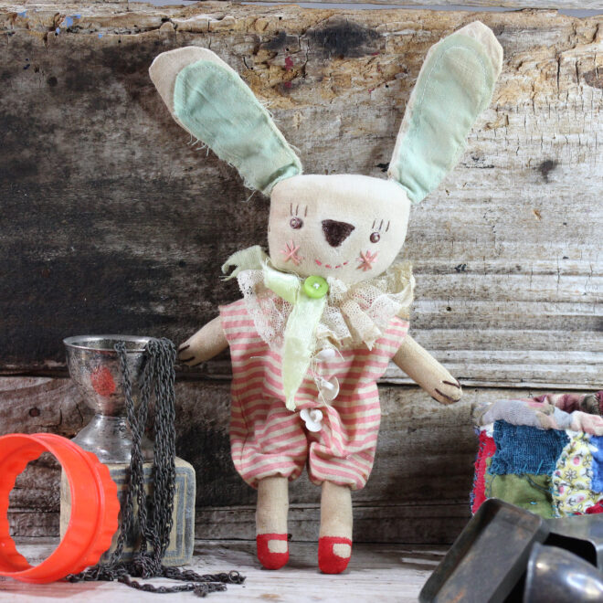 Tasmanian Art Doll | Monty Rabbit - Image 8