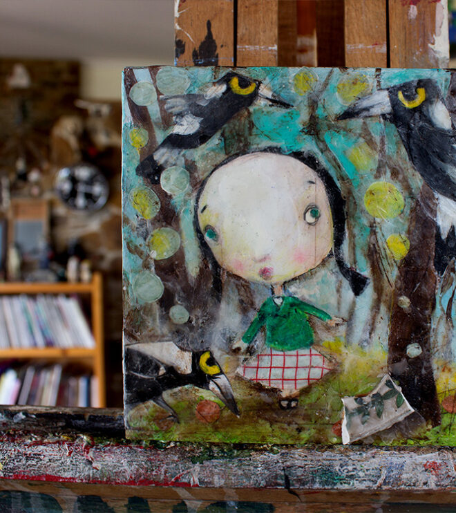 Mixed Medium Paintings