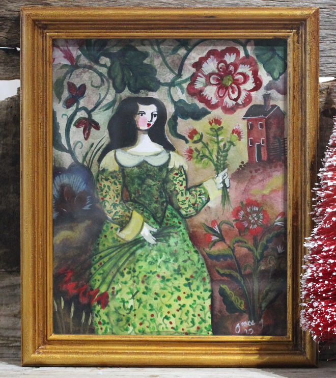 Watercolour | Mary’s Thistle 2025